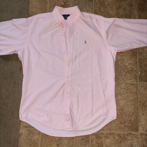 Polo by Ralph Lauren Light Pink Casual Shirt - Picture 1 of 3